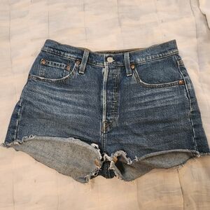 Levi's 501 denim cutoff shorts